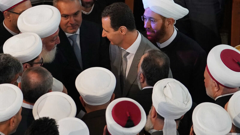 بشار الأسد يلغي منصب مفتي الجمهورية