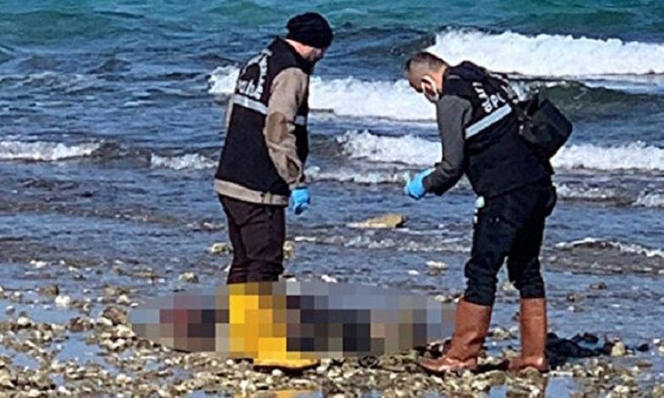 العثور على جثة مهاجر فلسطيني على شواطئ مدينة إزمير التركية .