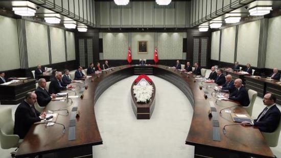 اجتماع مهم لمجلس الوزراء التركي برئاسة أردوغان .