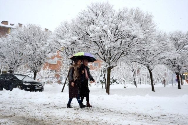 تحذيرات من تساقط الثلوج في عدة مدن تركية .