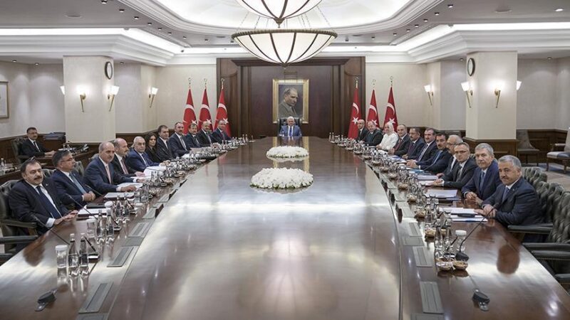 مجلس الوزراء التركي يعقد اجتماعه الأخير لهذا العام غداً.
