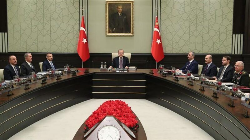 مجلس الأمن التركي يعقد اجتماعه الأخير