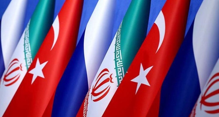 قمة ثلاثية بين وزراء خارجية روسيا وتركيا وإيران في موسكو .