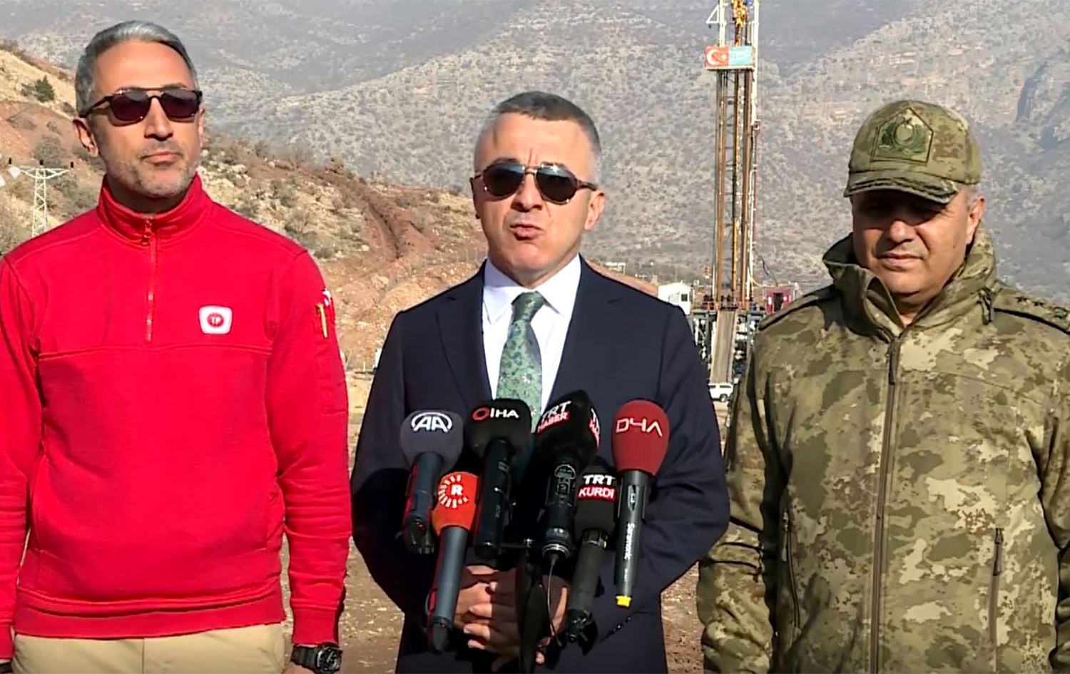 الإعلان عن اكتشاف نفطي جديد في محافظة شرناق التركية .