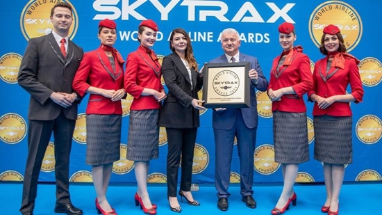 الخطوط التركية تحصل على لقب أفضل شركة طيران في أوروبا.