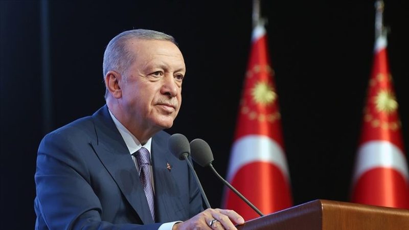 تصريح للرئيس أردوغان بعد الإعلان عن الحد الأدنى للأجور في تركيا .