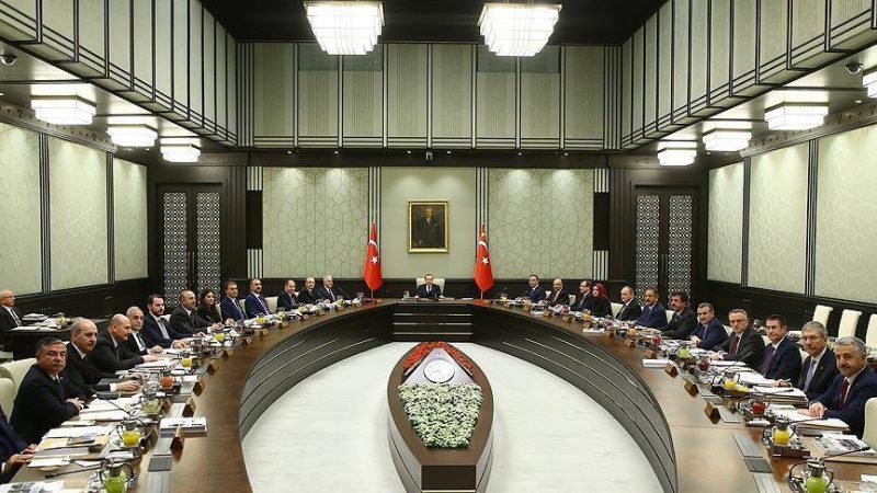 مواضيع هامة على طاولة مجلس الوزراء التركي في اجتماعه الثاني .